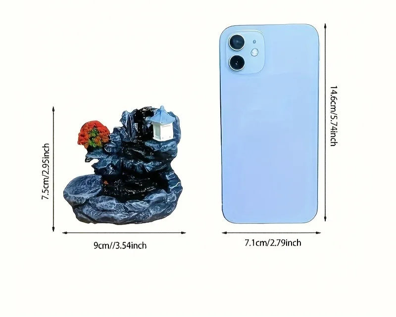 🌸 Magia Aromática y Visual "Primavera Romance"🌹 con Efecto Cascada + 50 Conos