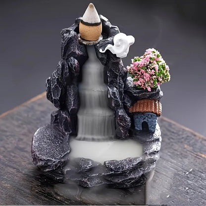 🌸 Magia Aromática y Visual "Primavera Romance"🌹 con Efecto Cascada + 50 Conos