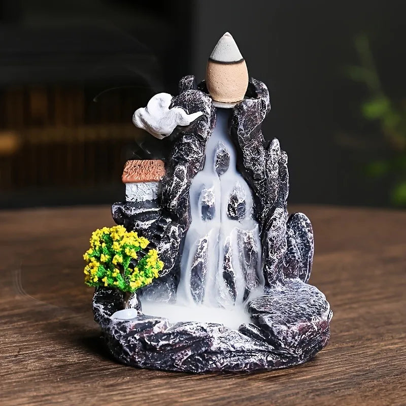 🌸 Magia Aromática y Visual "Primavera Romance"🌹 con Efecto Cascada + 50 Conos
