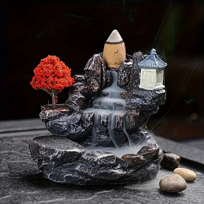 🌸 Magia Aromática y Visual "Primavera Romance"🌹 con Efecto Cascada + 50 Conos